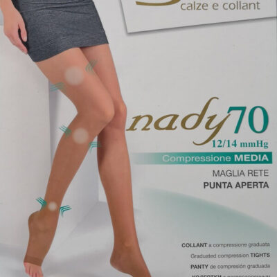 Collant Silca 70 Den Punta Aperta