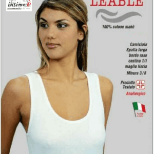 Canotta Spalla Larga Donna Cotone Makò
