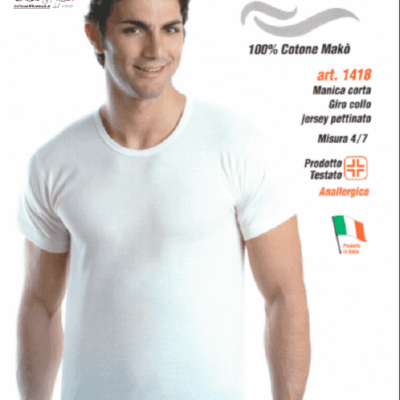 Maglia Uomo Cotone Makò Giro Collo