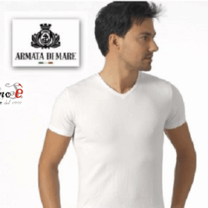 Maglia Armata Di Mare Collo Punta