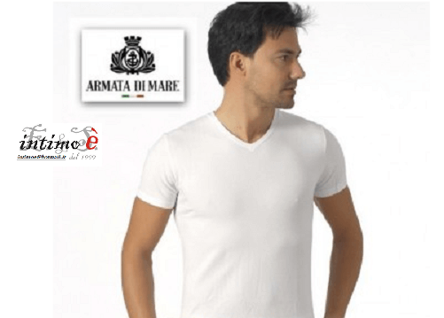 Maglia Armata Di Mare Collo Punta