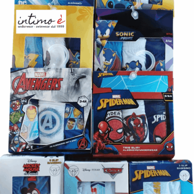 Slip Bimbo Disney e Marvel