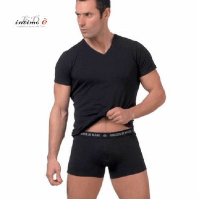 Completo Uomo Maglia + Boxer Armata Di Mare