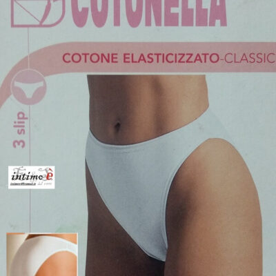 Slip Vita Alta Sgambata Cotonella 3939