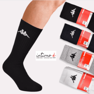 Calzino Corto Spugna Kappa Con Logo