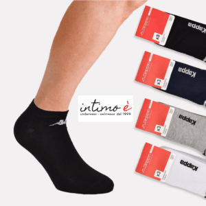 Fantasmino Cotone Elastico Kappa Con Logo