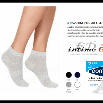Calzino Bike Pompea in Cotone